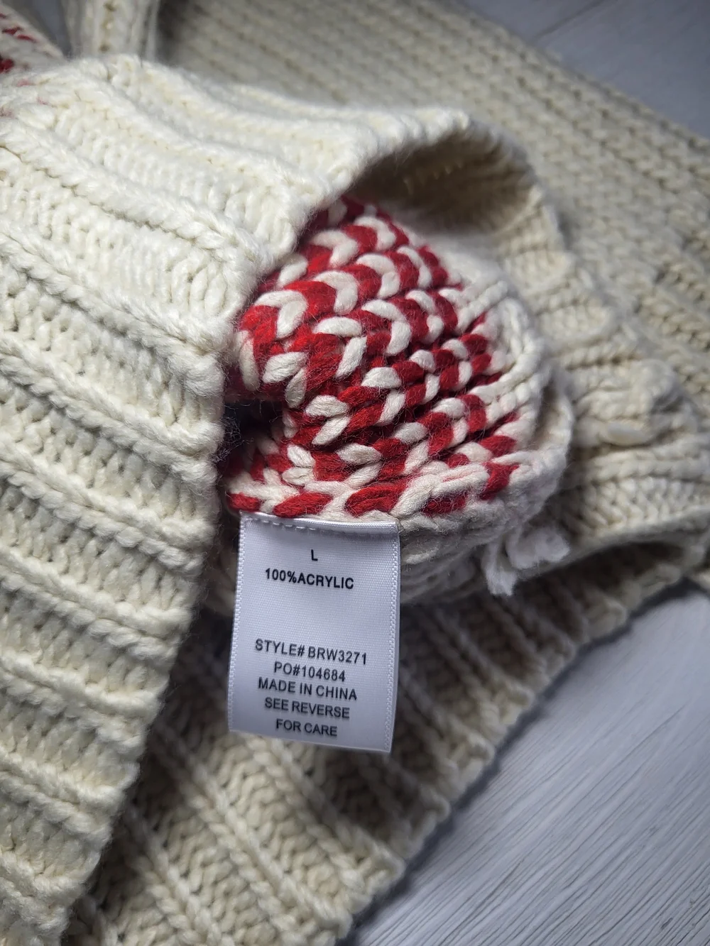 Bailey Rose Lobster Sweater Chunky Knit Nautical Cozy Fishermancore. - Picture 4 of 6